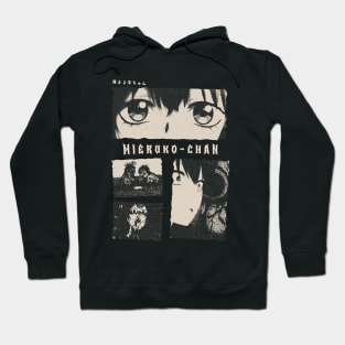 Meiruko Chan Gloomy Halftone Fanart Design Hoodie